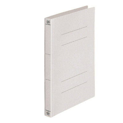 プラス フラットファイル A4S 灰 10冊 NO.021NW10GY（直送品）