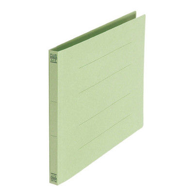 プラス フラットファイル A4E 緑 10冊 NO.022N10GR（直送品）