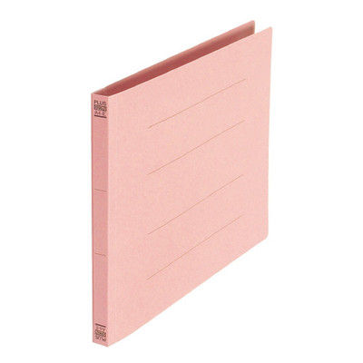 プラス フラットファイル A4E 桃 10冊 NO.022N10PK（直送品）