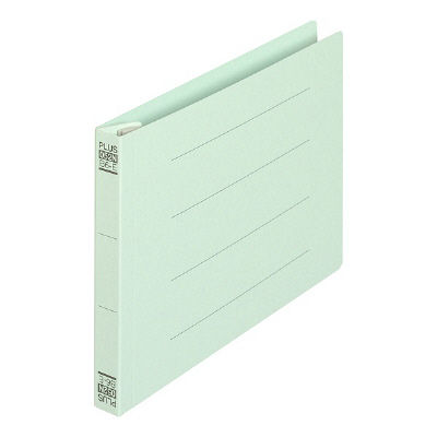 プラス フラットファイル B6E 青 10冊 NO.052N10BL（直送品）