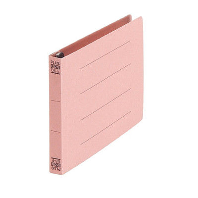 プラス フラットファイル B6E 桃 10冊 NO.052N10PK（直送品）