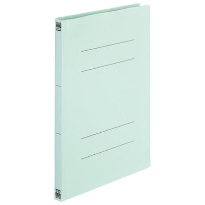 プラス PPフラットファイルA4S BL 10冊 No.121P（直送品）