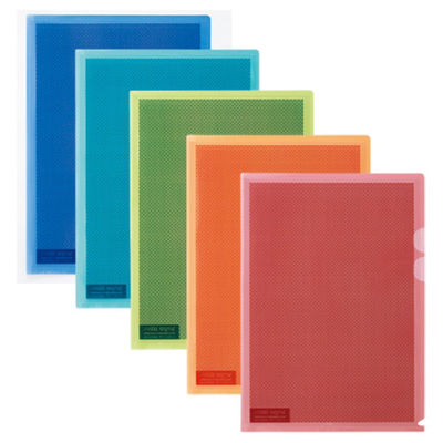 プラス カモフラージュホルダー FL-127CH-5P 混色 1セット（15冊：5冊×3パック）（直送品）