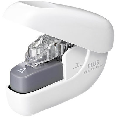 プラス ペーパークリンチ ホワイト SL-106NB 1セット(2個)（直送品）