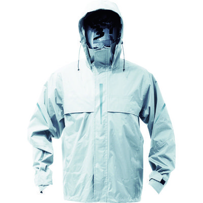 トラスコ中山 TRUSCO ベンチレーション(通気口)付レインスーツ シルバー S TRW360-71-S 1着 856-4323（直送品）