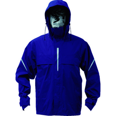 トラスコ中山 TRUSCO ベンチレーション(通気口)付レインスーツ ネイビー S TRW360-55-S 1着 856-4317（直送品）