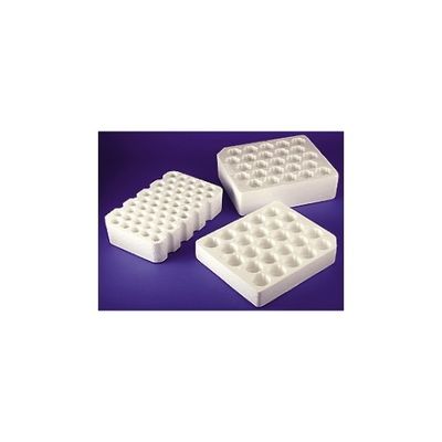 コーニングインターナショナル 遠沈管50mL用 発泡スチロールラック 4365 1ケース(20個) 61-4690-64（直送品）