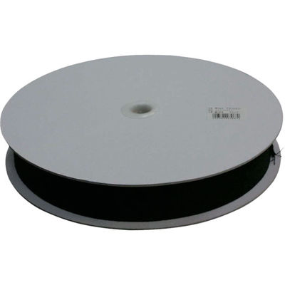 ユタカメイク 平ベルトアクリルカラー 38mm×25m ブラック PAE-312 1巻 829-1181（直送品）