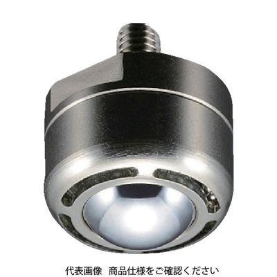 エイテック プレインベア ボールキャスター ゴミ排出スリット付 下向き用 ボルトタイプ ステンレス製 PVS120BS 許容荷重150kg 1個（直送品）