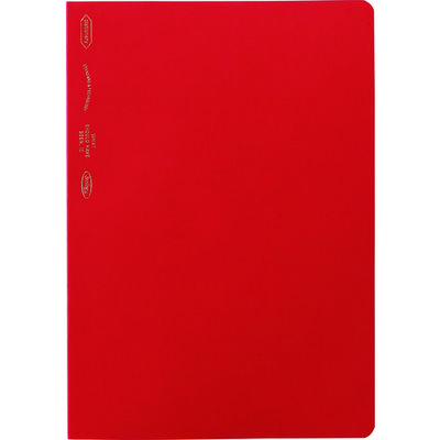 ニトムズ STALOGY 1/2イヤーノート A5レッド S4109 1冊 828-1132（直送品）