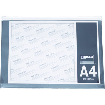 トラスコ中山 TRUSCO ファスナー付クリアケース B5 SFC-B5 1枚 855-7730（直送品）