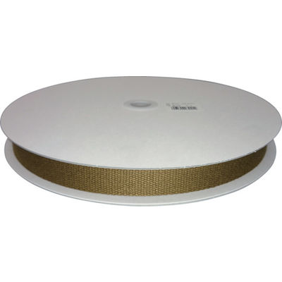 ユタカメイク 平ベルトアクリルカラー 25mm×25m オーク PAD-310 1巻 837-1247（直送品）