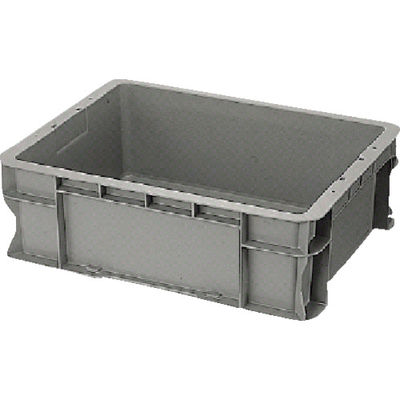 積水テクノ成型 積水 T型コンテナ底面強化タイプ Tー20ー2HE グレー T-20-2-HE 1個 836-2550（直送品）