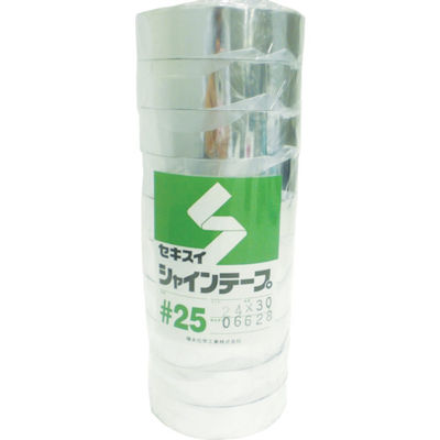 積水化学工業 積水 シャインテープ#25 24X30 ギン T25S04 1巻 836-4041（直送品）