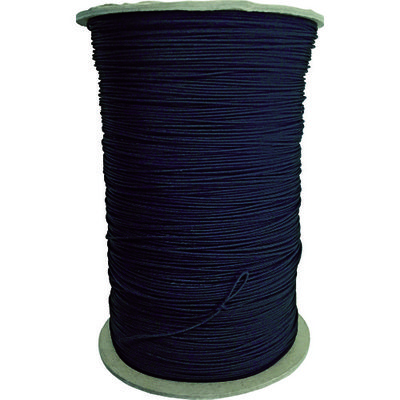 ユタカメイク ナイロン極細紐 ボビン巻 黒 0.8mm×300m PAST-83 1巻 855-6072（直送品）