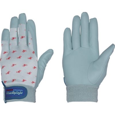 ペンギンエースジャパン ペンギンエース 合皮手袋 ノンスリップライト ライトグレー M PA-8152 1双 855-3030（直送品）