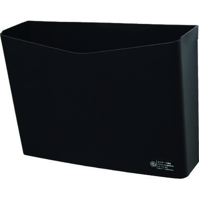 積水テクノ成型 積水 リサイクルペーパーポケット フタなし 黒 SRPPHB 1個 855-3269（直送品）