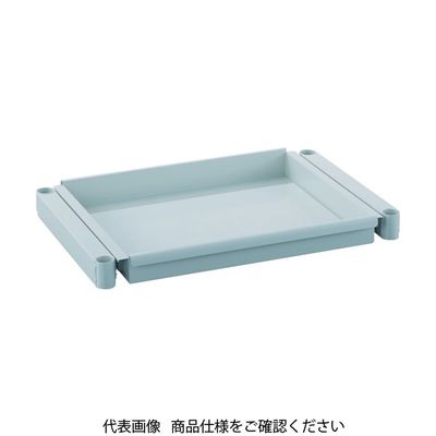 TRUSCO スチール製ワゴン用スライド棚板 ツールワゴン フェニックスワゴン用 W600×D400 ヤンググリーン PEW-M64T-YG（直送品）