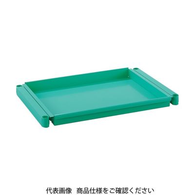 TRUSCO スチール製ワゴン用スライド棚板 ツールワゴン フェニックスワゴン用 W750×D500 ホワイト PEW-M75T-W 1枚（直送品）