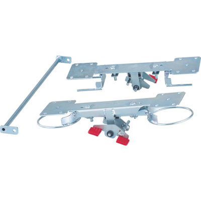 トラスコ中山 TRUSCO 樹脂台車 グランカート用リング式 自在2輪固定2輪ストッパー TP-800JKRS-4 1台 856-4215（直送品）