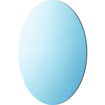 トラスコ中山 TRUSCO 軽量安全ミラー 楕円形 285mmX375mm 厚み5mm TMPEE-375 1枚 855-7720（直送品）