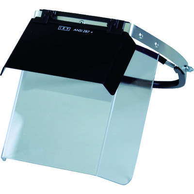 トラスコ中山 TRUSCO 二重防災面 遮光・クリア ヘルメット取付タイプ 遮光度#9 TBM-603CW 1個 855-0210（直送品）