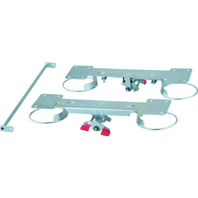 トラスコ中山 TRUSCO 樹脂台車 グランカート用リング式 自在4輪ストッパー TP-900JRS-4 1台 856-4226（直送品）