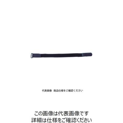 トラスコ中山 TRUSCO 伸縮マルチバンド 長さ300mmX幅25mm 黒 2本入 TMB-300-BK 1袋(2本) 856-4348（直送品）