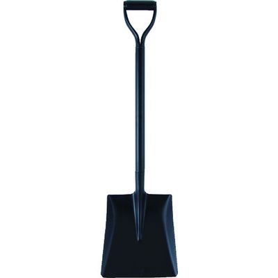 トラスコ中山 TRUSCO パイプ柄ミニショベル 角形 全長815mm TPS-815E-K 1本(1丁) 856-6674（直送品）