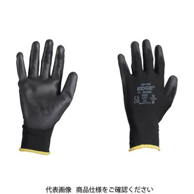 アンセル・ヘルスケア・ジャパン アンセル ウレタン背抜手袋 エッジ 48ー126 ブラック XLサイズ 48-126-10 1双（直送品）