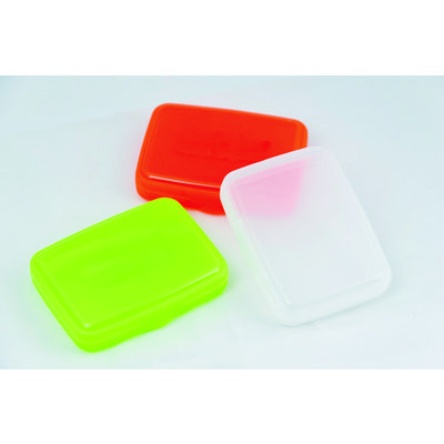 コンシューマーケース(CB)” 3個セット(透明1・赤1・緑1) CB68X50X13/1-3SET 1セット(3個)（直送品）