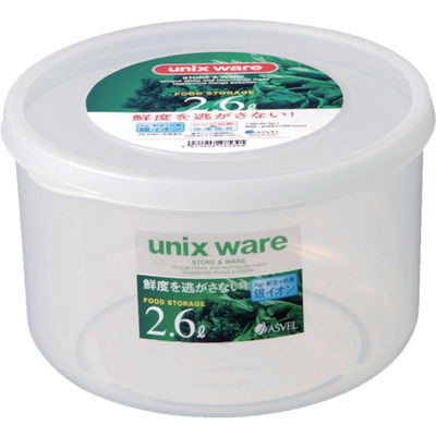 アスベル unix 保存容器 Ag・ユニックスMC NRー50 453908 1個 856-9308（直送品）