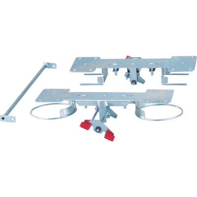 トラスコ中山 TRUSCO プレス製台車 ドンキーカート用リング式ストッパー 自在2輪固定2輪用 200JKRS-4 1台 856-4191（直送品）