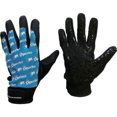 川西工業 川西 スパークスミッド エレクトリックブルー Mサイズ 2949BL-M 1双 856-2497（直送品）