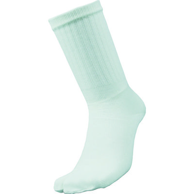 福徳産業 福徳 デオセル消臭靴下指又付 白 L 4097-3P 1組(3足) 836-5729（直送品）