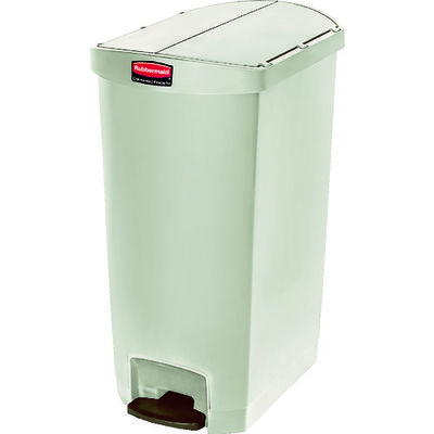 ニューウェルブランズ・ジャパン ラバーメイド スリムジムステップオンコンテナ エンドステップ68.1L ベージュ 1883551 1個（直送品）