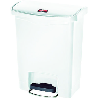 ニューウェルブランズ・ジャパン ラバーメイド スリムジムステップオンコンテナ フロントステップ30.3Lホワイト 1883555 1個（直送品）
