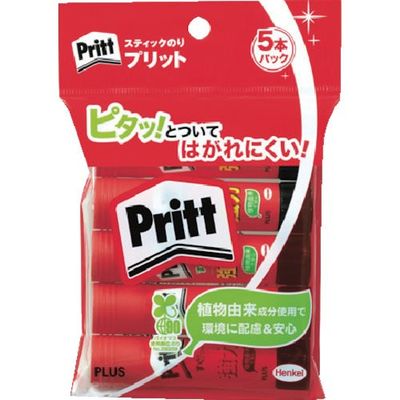 プラス 29703)プリット強力レギュラーセリース5本入 NS-701-5P 1パック(5本) 836-4488（直送品）