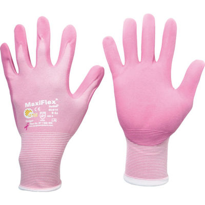 ミドリ安全 ATG 【売切廃番】ニトリルゴム背抜き手袋 マキシフレックス・アクティブ 34ー814 Lサイズ 34-814-L 1双（直送品）