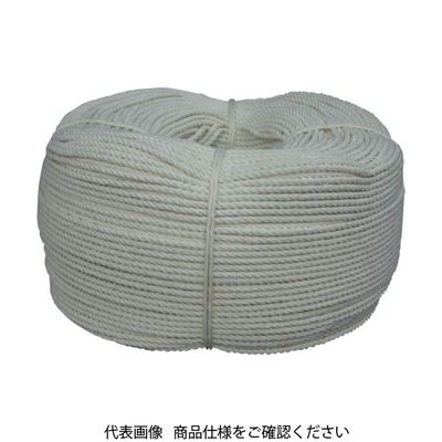 ユタカメイク ロープ 綿ロープ巻物 3φ×300m C3-300 1巻 829-1206（直送品）