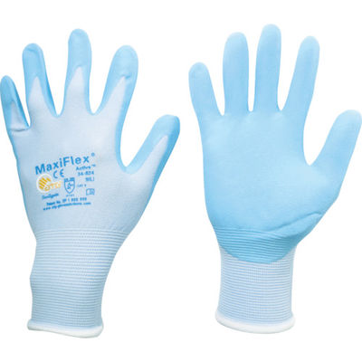 ミドリ安全 ATG ニトリルゴム背抜き手袋 マキシフレックス・アクティブ 34ー824 Lサイズ 34-824-L 1双 836-9738（直送品）