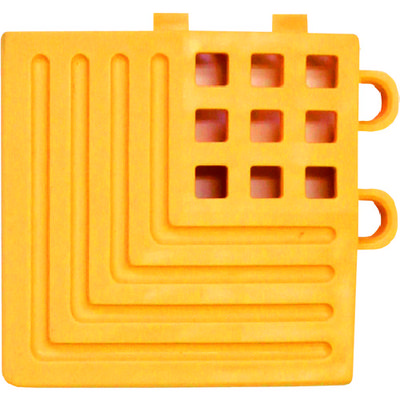 テラモト タッチマット2専用ふち 角ふち 黄 MR-064-690-5 1個 782-4921（直送品）