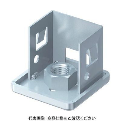 トラスコ中山 TRUSCO M2中量棚支柱用アジャスター座 M2-AJM12X1.75 1個 856-3699（直送品）