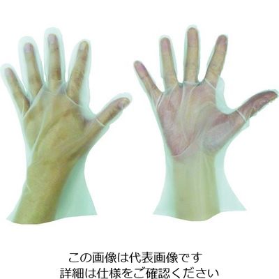 東京パック マイジャストグローブエコノミー化粧箱L 半透明 MJEK-L 1箱(200枚) 836-3620（直送品）