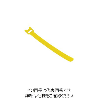 トラスコ中山 TRUSCO マジックバンド ストラップ 黄 15cm 4本入り MKS-1915-Y 1袋(4本) 855-7723（直送品）