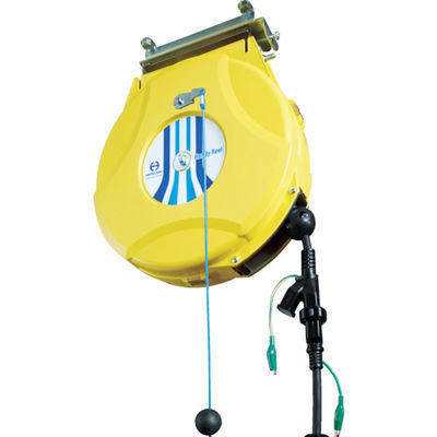 日平機器 日平 リール ランプリールブレーキ式10M125V/6A HEP-610HLS-Y 1台 829-0724（直送品）