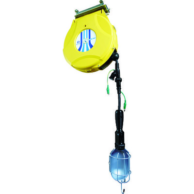 日平機器 日平 リール ランプリール 10M 125V/6A HEP-610HL-Y 1台 829-0725（直送品）