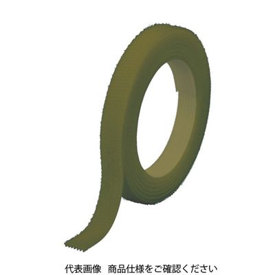 トラスコ中山 TRUSCO マジックバンド[[R下]]結束テープ両面蛍光オレンジ40mmX5m MKT-4050-LOR 1巻（直送品）