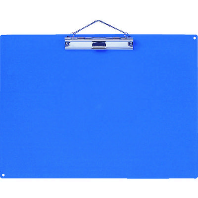 オープン工業 OP カラー用箋挟 A3S 青 KB-801-BU 1枚(1冊) 808-1895（直送品）