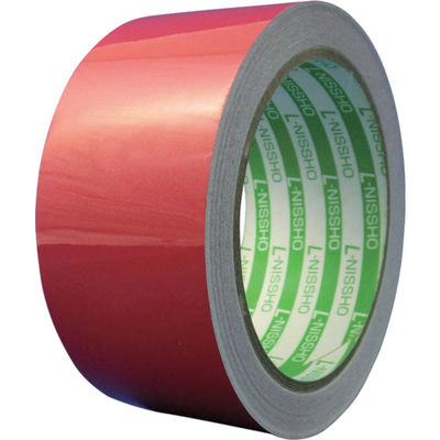 日東電工 日東エルマテ 再帰反射テープ 75mm×10m レッド HT-75R 1巻 829-0900（直送品）